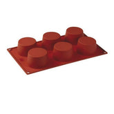 PAVONI MULTI-PORTION 6 CAVITIES MUFFIN SILICON MOULD - Mabrook Hotel Supplies